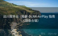 远川服务台 - 投屏-DLNA-AirPlay 指南（镜像合辑）