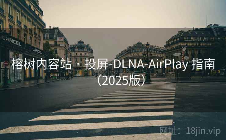 榕树内容站 · 投屏-DLNA-AirPlay 指南(2025版) 榕树内容站 · 投屏-DLNA-AirPlay 指南(2025版)